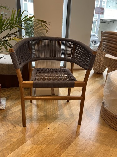Rope teak stuhl - rope,