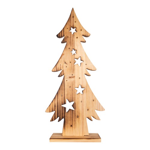 LED-Holz-Dekoleuchte