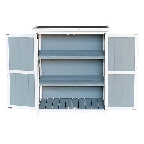 Holz gartenschrank - holz,