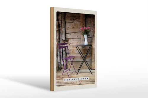 Holzschild reise 20x30cm - holzschild,