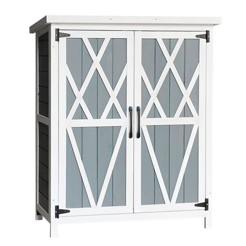 Kompakter gartenschrank aus - kompakter,